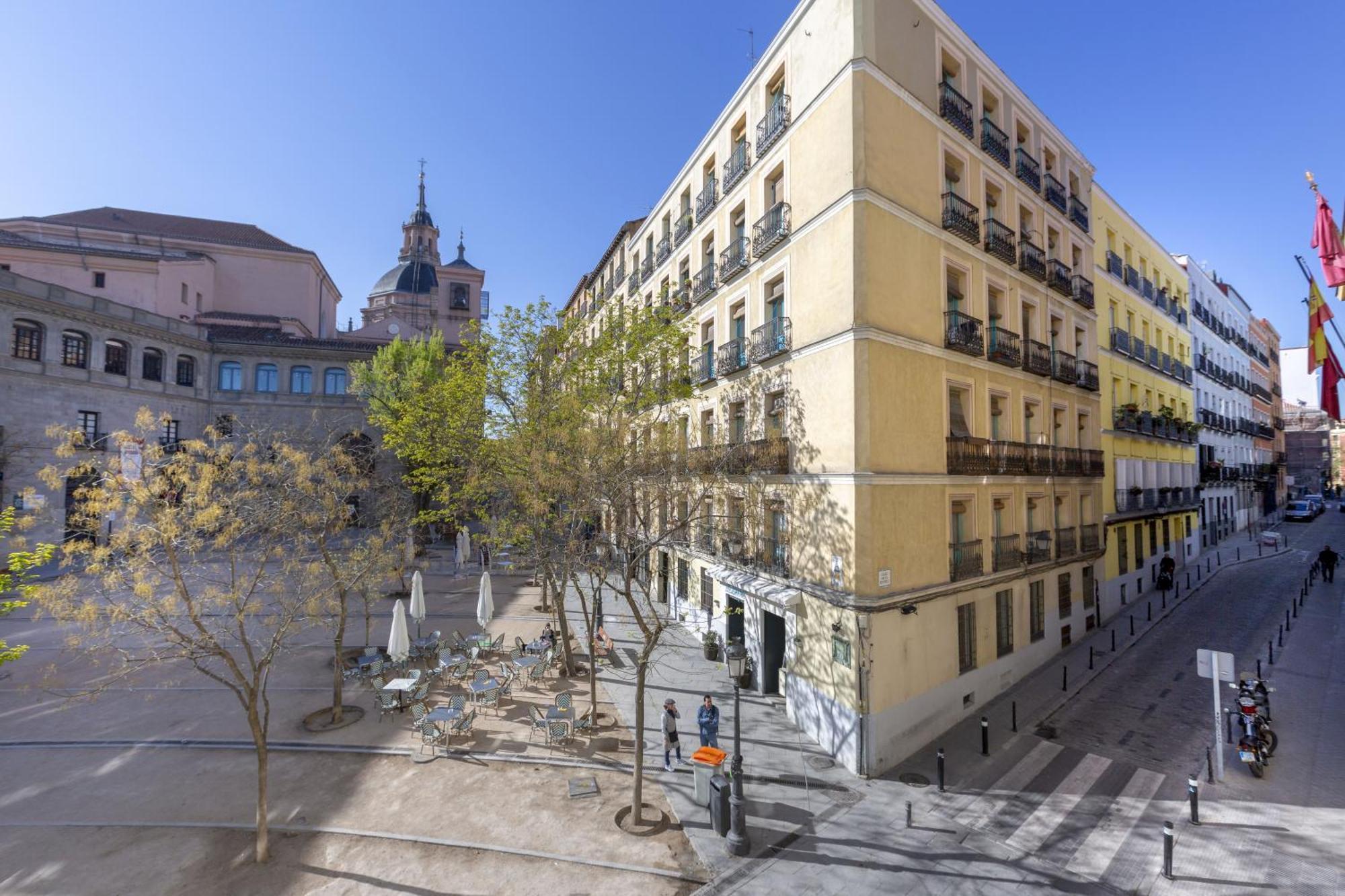 Precioso Apt En La Plaza De La Paja Latina Madri Exterior foto